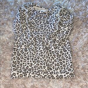 Leopard Print Long Sleeve dress
